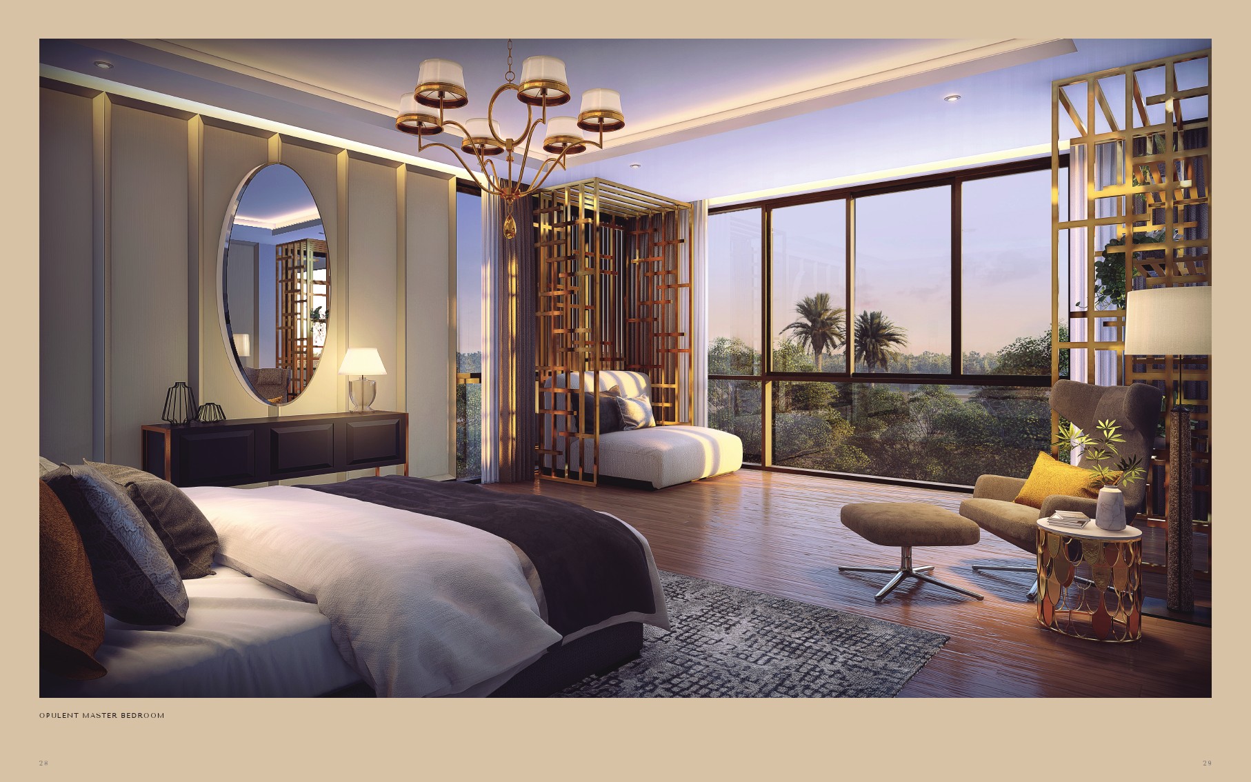 master bedroom enchante bsd tipe 18