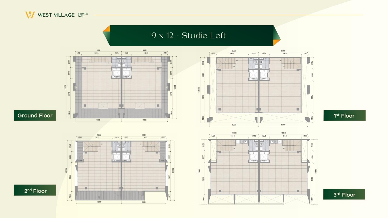 layout west village studio loft