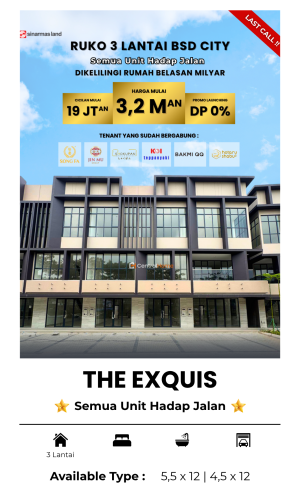 Ruko Exquis BSD City