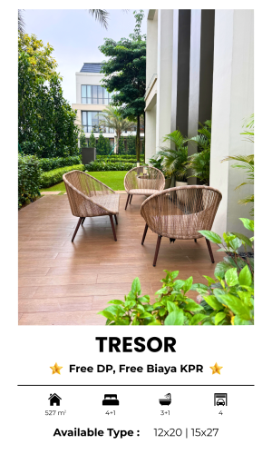Tresor Rumah Mewah BSD