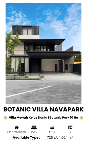 Navapark Botanic Villa BSD