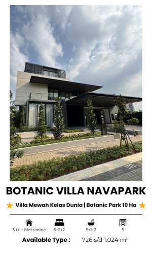Navapark Botanic Villa BSD