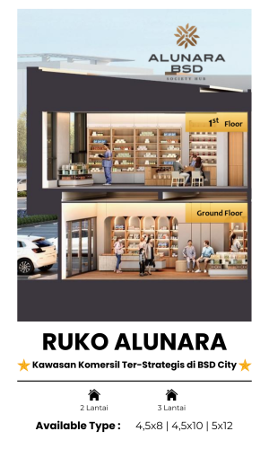 Ruko Alunara BSD