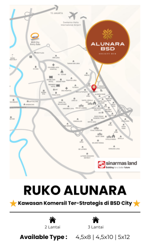 Ruko Alunara BSD