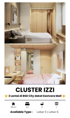 rumah murah izzi bsd