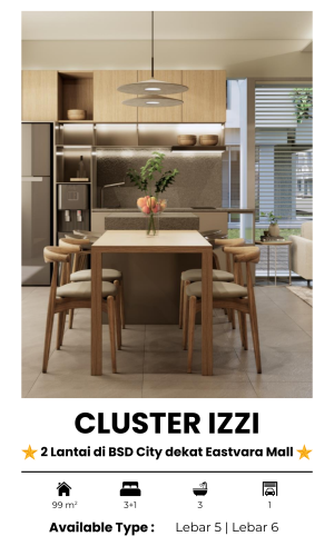 rumah murah izzi bsd