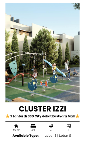 rumah murah izzi bsd