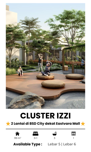 rumah murah izzi bsd